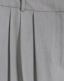 River Island Petite side stripe wide leg trousers Grey Hot