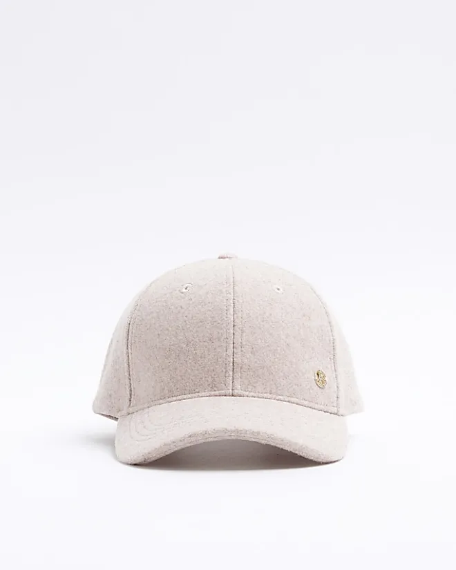 River Island melton cap Pink Online