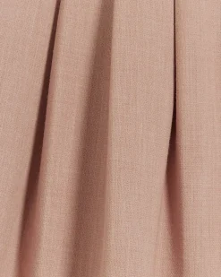 River Island pleated wide leg trousers Pink Clearance