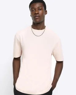 River Island regular fit t-shirt Pink Outlet