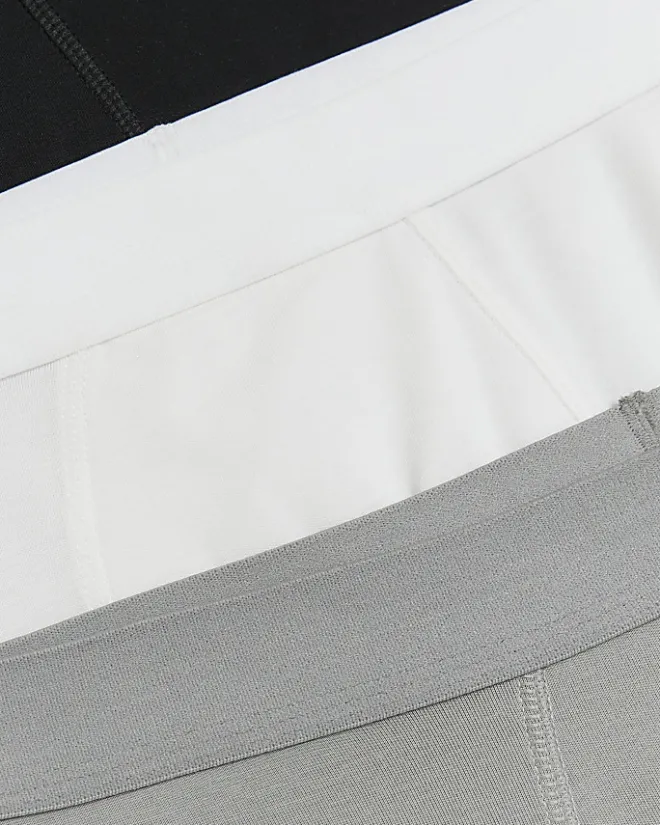 River Island 3PK and Black Modal trunks Grey Online