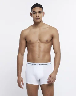 River Island 5PK Cotton Stretch trunks Grey Fashion