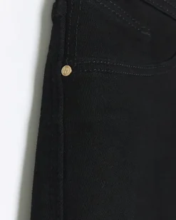 River Island Plus high waist skinny jeans Black Hot