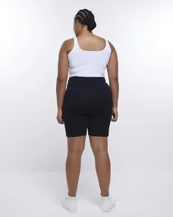 River Island Plus RI Active cycling shorts Black Fashion