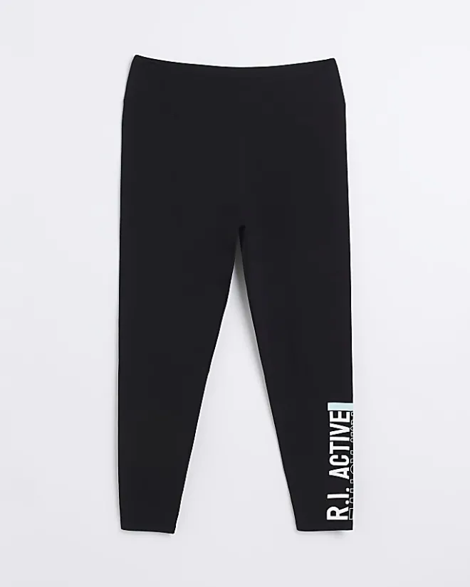 River Island Plus RI Active leggings Black Hot