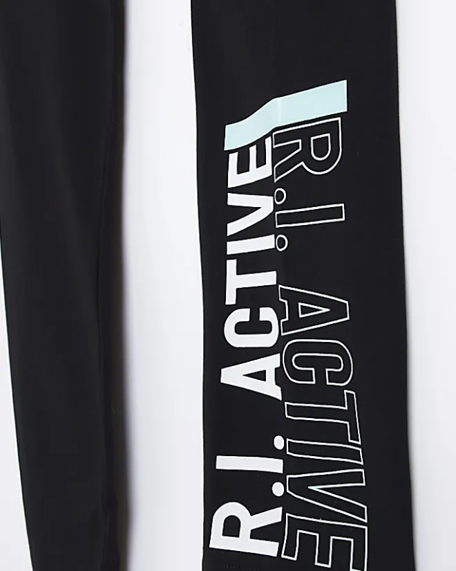River Island Plus RI Active leggings Black Hot