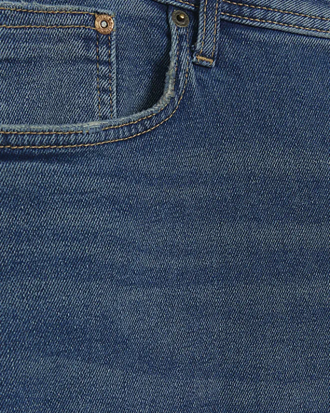 River Island Plus high waisted mom jeans Blue Discount