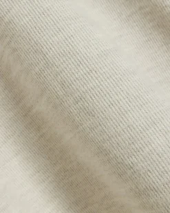 River Island Plus rib cosy sweatshirt Cream Clearance