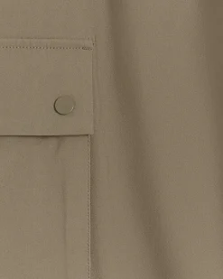 River Island slim fit smart techy cargo trousers Stone Clearance
