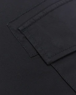 River Island Washed slim fit cargo joggers Navy Hot