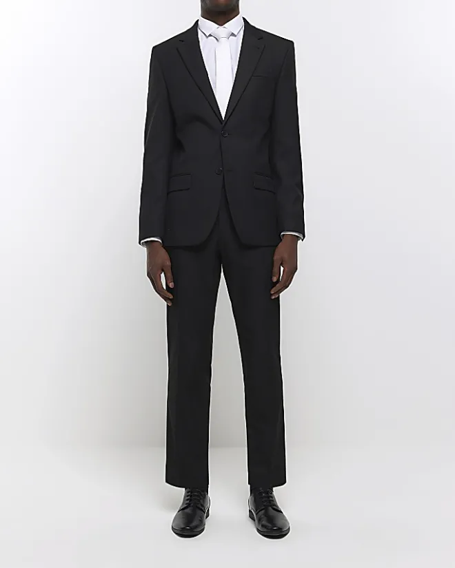 River Island slim fit multipack of 2 smart shirts White Clearance